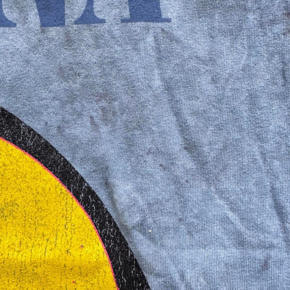 Nirvana smiley graphic band tee L casual cotton alt grunge short sleeve emo - Picture 7 of 8